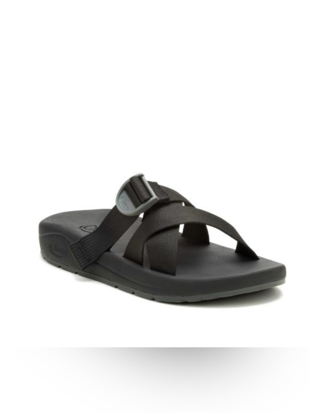Chaco Men’s CushZ Slides in Black NWOT